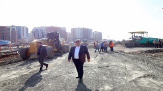 Başkan Akpınar Doğukent’te Rezerv Alan Çalışmalarını İnceledi