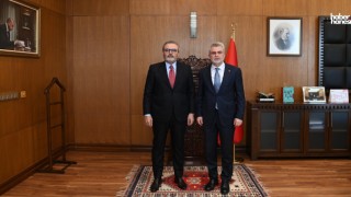 Başkan Görgel, AK Parti MKYK Üyesi Mahir Ünal’ı Makamında Ağırladı