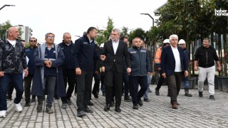 Başkan Görgel, Kentsel Tasarım Alanlarında İncelemelerde Bulundu