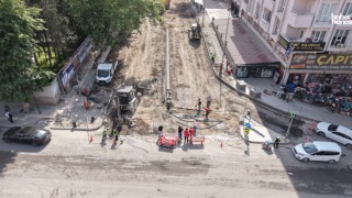 Kahramanmaraş Büyükşehir, Cahit Zarifoğlu Caddesi’nde Kapsamlı Yenileme Çalışması Başlattı