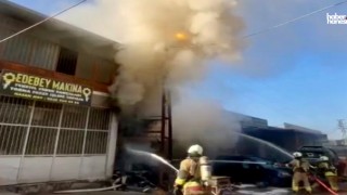 Kahramanmaraş’ta hurdalık yangını! Sanayi sitesi alarma geçti