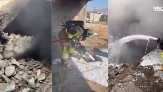 Kahramanmaraş’ta Deri Deposunda Yangın Paniği: İtfaiye Zamanla Yarıştı