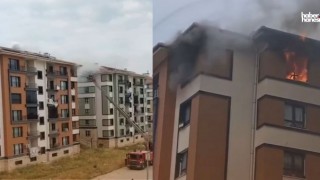 Kahramanmaraş'ta TOKİ Sitesinde Yangın Paniği! İtfaiye Zamanla Yarıştı