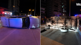 Kahramanmaraş’ta Trafik Kazası: Kontrolden Çıkan Araç Takla Attı, 2 Yaralı!