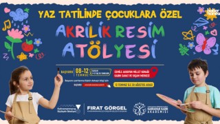 Kahramanmaraş Büyükşehir’den Çocuklara Yaz Hediyesi; Akrilik Resim Atölyesi Başlıyor