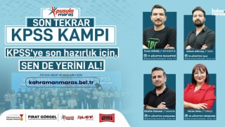 Kahramanmaraş Büyükşehir'den KPSS Maratonuna Hazırlanan Gençlere Ücretsiz Eğitim Fırsatı