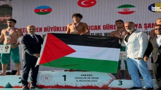 Afşin’den Keçiören’deki Er Meydanına Filistin Mesajı