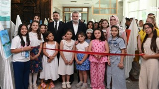 Kahramanmaraş’ta Minik Ressamların 10 Haftalık Emeği Sergiye Taşındı