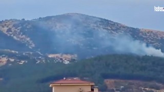 Kahramanmaraş’ta Sağanak Sonrası Ahır Dağı’nda Yangın! Yıldırım İki Noktayı Vurdu