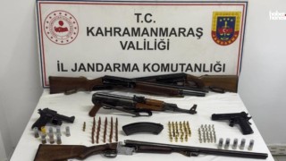 Jandarmadan Kahramanmaraş’ta Silah Operasyonu! Yüzlerce Fişek Ele Geçirildi