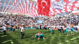 Kahramanmaraş Bertiz’de Şalvar Güreşi Geleneği 30. Kez Yaşatıldı
