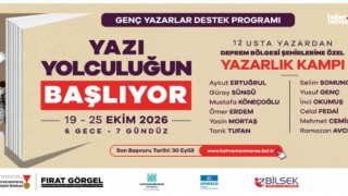 Kahramanmaraş Büyükşehir, Deprem Bölgesindeki Genç Yazarları ‘Yazarlık Kampı’nda Buluşturuyor