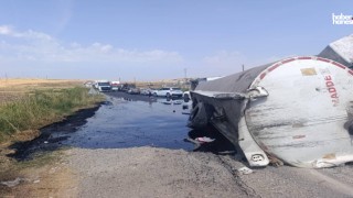 Kahramanmaraş Pazarcık’ta korkutan kaza: İki tır çarpıştı