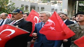 Kahramanmaraş’ta Gaziler Günü korteji: Türk bayraklarıyla yürüdüler