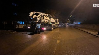 Kahramanmaraş’ta KASKİ ekipleri yağış sonrası gece gündüz sahada