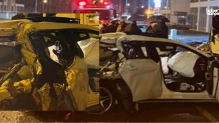 Kahramanmaraş’ta Kuzey Çevre Yolu’nda Korkutan Kaza: Sürücü Araçta Sıkıştı