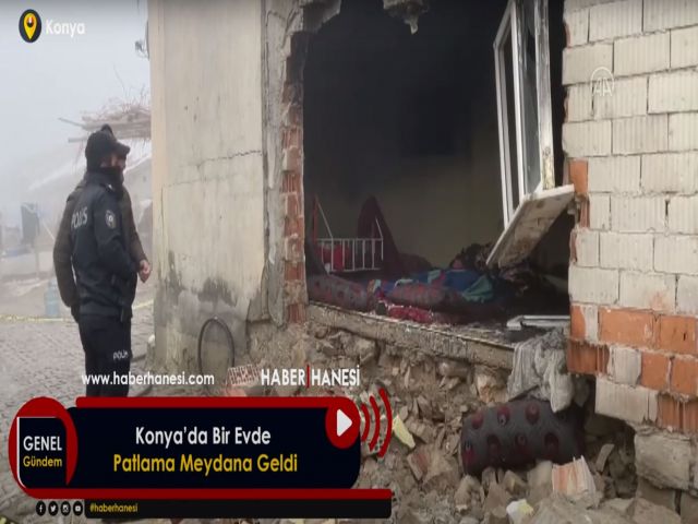 Bir Evde Patlama Meydana Geldi