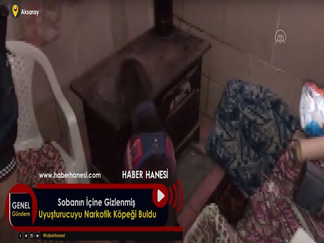 Sobanın İçine Gizlenmiş Uyuşturucuyu Narkotik Köpeği Buldu